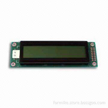Dot Matrix LCD Module with 180˚ Viewing Angle and Controller